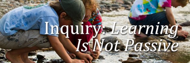 Inquiry Learning Is Not Passive