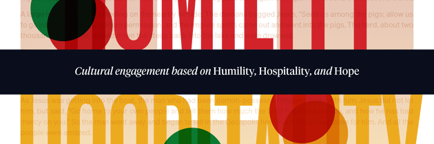 Humility, Hospitality, Hope